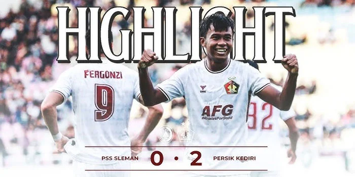 Hasil Liga 1: PSS Sleman Keok 0-2 Dari Persik Kediri